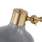 Jonathan Y Lynn 15 in. Swing Arm 1-Light Modern Midcentury Iron USB Charging Port LED Sconce, Grey/Brass Gold JYL1300C - alternate 5