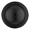 Kwikset Privacy Door Lock, Polo, Traditional Design, Knob Handle, Matte Black, Metal, Turn-Piece 300P 514 CP - alternate 3