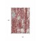 Homeroots 10' X 14' Burgundy And Ivory Abstract Washable Indoor Outdoor Area Rug 612946 - alternate 7