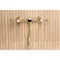 Kingston Brass Double-Handle Wall Mount Bathroom Faucet, Brushed Brass KS1217TAL - alternate 5
