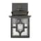 Homeroots Antique Bronze Outdoor Lantern Wall Light 398494 - alternate 1