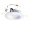 Halo RL56 Series Matte White 5/6 in. W LED Retrofit Recessed Lighting 7.6 W RL56069FSD2W1EW - alternate 1