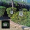 Home Zone Security 10-Lumen Solar Crackle-Glass LED Lantern Path Lights with Shepherd Hook, 2PK ELJ8205V - alternate 4