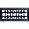 Sierra Grates 4 in. H X 14 in. W Powder Coat Steel, Granite Grey Floor Register MTR414-GRY - alternate 3