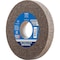 Pferd PFERD Vitrified Bench Wheel, UNIVERSAL, 7" x 1 x 2, 80 Grit, Aluminum Oxide 61757 - alternate 1