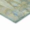 Homeroots 8' Sky Blue And Gray Round Abstract Washable Indoor Outdoor Area Rug 632139 - alternate 6