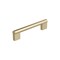 Amerock Versa 5-1/16 inch (128mm) Center-to-Center Golden Champagne Cabinet Pull, 25PK 25VMP36913BBZ - alternate 1