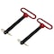 Mytee Products AgraLink 2 Pcs Red Handle Forged Hitch Pin, 3/4in x 6 1/2in, Clevis Pin w/ Handle, 2PK RHFHP-71504x2 - alternate 2