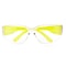 Bison Life Safety Glasses, Anti-Scratch, Clear Lens Yellow Temple Lens, Frameless BLSH-ESCR-CLLCT-SG4Y - alternate 1