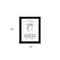 Homeroots Correct Way to Hang Toilet Paper Black Framed Print Bathroom Wall Art 530089 - alternate 2
