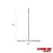 Extreme Max 3005.4236 48" Commercial-Grade Screening Rake for Beach and Lawn Care with 66" Handle 3005.4236 - alternate 4