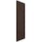 Ekena Millwork True Fit PVC Bungalow Fixed Mount Shutters, Raisin Brown, 15W x 80H, PR TFP001BG15X080TB - alternate 6