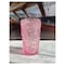 Homeroots Set of Four Pink Paisley Acrylic Stemless Highball Glass 521170 - alternate 3
