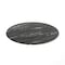 Flash Furniture Commercial 36" Round HPL Wrapped All-Weather Tabletop in Black Faux Marble ST-RD918C-1-M-3A-M-BLK-MAR-GG - alternate 1