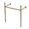 Kingston Brass Stainless Steel Console Sink Legs, Brushed Brass VPB34287 - alternate 1