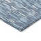 Homeroots 3' X 5' Denim Blue And Ivory Abstract Washable Indoor Outdoor Area Rug 612647 - alternate 3