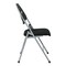 Office Star Products FC Series Folding Chair with Plastic Fan Back, Silver FC8100NS-3 - alternate 2