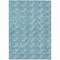 Homeroots 10' X 14' Teal Blue And Ivory Geometric Washable Indoor Outdoor Area Rug 595042 - alternate 4