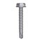 Auveco #10 x 1 1/4in Indented Hex Washer Head Number 3 Super Teks - Zinc, 50PK 11909 - alternate 1