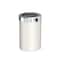 Gatco Modern Round 3 Gal. Wastebasket, Matte Pearl/Chrome Lid 1931C - alternate 1