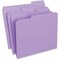 Universal File Folders, Violet, 100PK UNV16165 - alternate 1