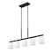 Z-Lite Naya 5-Light Linear Chandelier, 44.5 in W, Matte Black 7518-5L-MB - alternate 5