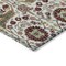 Homeroots 5' X 8' Ivory Red And Green Floral Washable Indoor Outdoor Area Rug 604648 - alternate 5