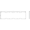 Siemens ALPHA 400 DIN cabinet-high mounting plate H=1000 mm W = 250 mm 8GK9531-7KK10 - alternate 2