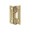 Prime-Line Door Hinge 2-1/8in L Brass-Plated Brass-Plated Pair N 6936 - alternate 2