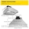 Vevor Built-in Range Hood Insert Vent Hood 900CFM 30in Touch and Remote Control E70-30-SS - alternate 5
