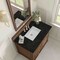 James Martin Vanities Lorelai 36" Single Vanity, Mid-Century Walnut, w/ 3 CM Phantome Eclos Top 424-V36-WLT-3PHT - alternate 5