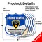 Signmission Neighborhood Crime Watch Shield Sign We, 4 inch X 4 inch, Vinyl Decal, 5PK SHI-D-5PACK-4-388 - alternate 3
