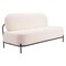 Homeroots 64" Vanilla Fabric Sofa 574006 - alternate 6