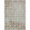 Homeroots 9' X 12' Chocolate Damask Washable Indoor Outdoor Area Rug 607690 - alternate 5