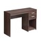 Homeroots 48" Espresso Wood Writing Desk With Two Drawers 723763 - alternate 5
