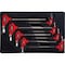 Sunex 8 Piece Metric T-Shape Hex Key Set, 9858M 9858M - alternate 1