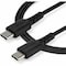 Startech.Com 2m USB C Charging Cable Durable Cord 60W RUSB2CC2MB - alternate 2