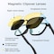 Alpha Digital Bluetooth Smart Glasses, Multi-Lens, Audio/Mic, IP65, 5Hr - Black G05 - alternate 4