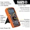 Klein Tools Digital Multimeter, 1,000 V Max DC, TRMS, 6,000 Instrument Counts, LCD MM720 - alternate 8