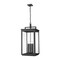 Z-Lite Hartwell 6-Light Outdoor Chain Mount Ceiling Fixture, 15 in W, Sand Black 5019CHXXL-BK - alternate 1