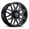 Ultra WHEELS 18 Inch Diameter x 9 Inch Width 5 x 127 Millimeter 5 x 500 Inch 5 x 1397 Millimeter 231-8905BM+12 - alternate 1