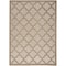 Homeroots 6' X 9' Beige Geometric Flatweave Area Rug 522136 - alternate 4