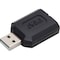 Syba USB2.0 STEREO SOUND ADAPTER ADD STEREO OUTPUT MONO INPUT LED SD-CM-UAUD - alternate 1