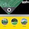 Boen Standard Tarp, 20 ft x 20 ft, 8 Mil, Green, Polyethylene GT-2020 - alternate 3