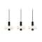 Afx Sydney 3-Light Linear Pendant, 120V, 63W, 5 CCT, Black SYDP10LAJUDBKLNR3 - alternate 1