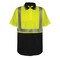 Reflective Apparel ANSI Type R Class 2 Short Sleeve Polo Shirt with 3M Scotchlite Comfort Trim 302CT-LB-5X - alternate 1