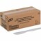 Dixie Medium-weight Disposable Knives by GP Pro, Utility Knife, 1 x Utility Knife, White, 1 Carton KM217 - alternate 1