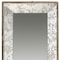Homeroots 20" Silver Glass Framed Accent Mirror 484982 - alternate 5