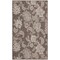 Homeroots 3' X 5' Brown And Ivory Floral Indoor Outdoor Area Rug 554905 - alternate 1