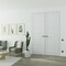 Sartodoors Hidden Double Doors White 84x96 (2* 42x96) Solid Core Modern Interior QUADRO4115DMF-WS-84x96-RH-I - alternate 1